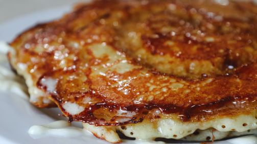 Cinnamon Roll Hotcake