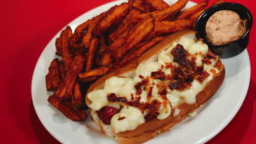  Mac-N-Cheese Dog