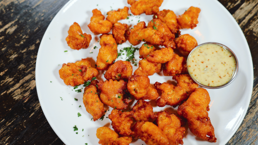 Famous Corn Crusted Alligator Tail